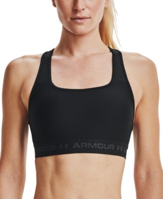 Under Armour HeatGear® Low-Impact Strappy Sports Bra - Macy's