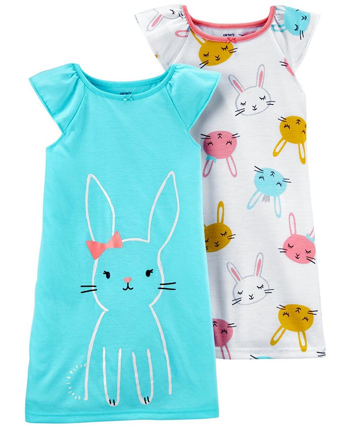 Buy Sleepytots– Funkey Rabbits Night Dress for Girls