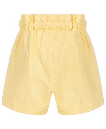 First Impressions Toddler Girls Denim Bow Shorts, Created for Macy's ...