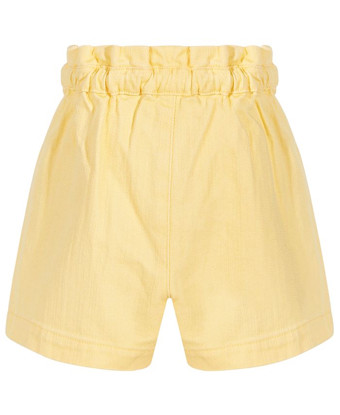 First Impressions Toddler Girls Denim Bow Shorts, Created for Macy's