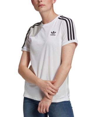 white adidas tops