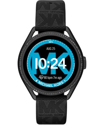Michael Kors Access Gen 5e MKGO Black Rubber Smartwatch 43mm Macy's