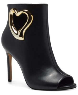 macys booties black