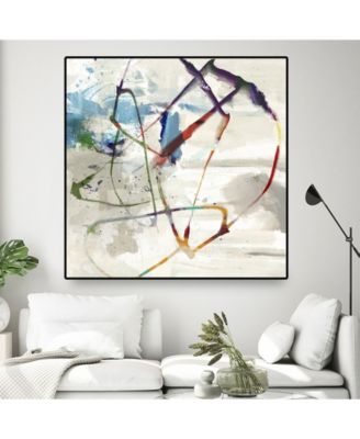 Playful Intent II Oversized Framed Canvas, 45" x 45"