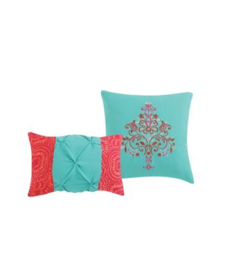 Casa Real Damask Reversible 4-Pc. Comforter Set, Full/Queen