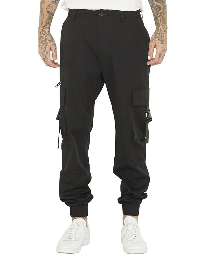 nANA jUDY Men's Utility Pant with Fixed Waistband and Elastic Cuff - Macy's