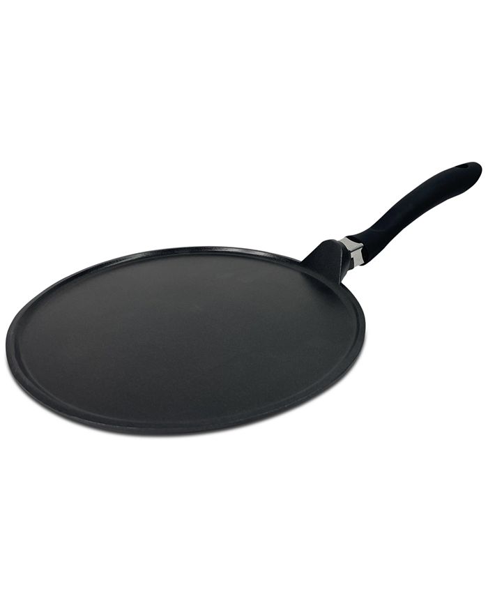 Crepe Pan Nonstick Dosa Pan, Tawa Pan for Roti Indian, Non-Stick Pancake  Griddle Compatible with Induction Cooktop, Comal for Tortillas, Griddle Pan