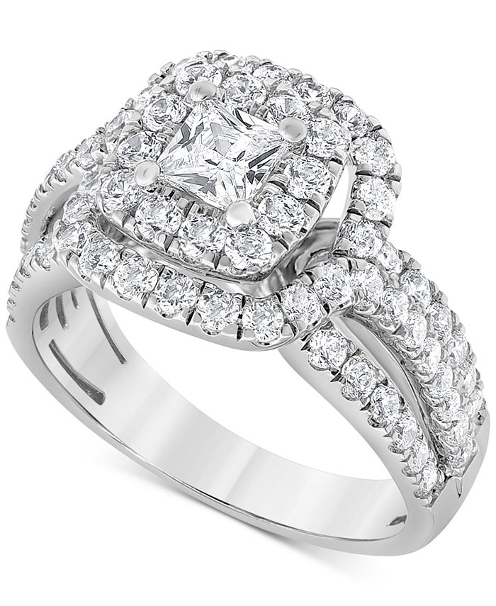 Macy s IGI Certified Diamond Engagement Ring 2 ct. t.w. in 14k