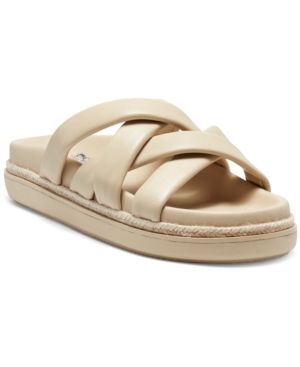 Vince Camuto Women's Chavelle Crisscross Rubber Slide Sandals Women's Shoes