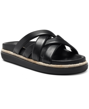 Vince Camuto Women's Chavelle Crisscross Rubber Slide Sandals Women's Shoes