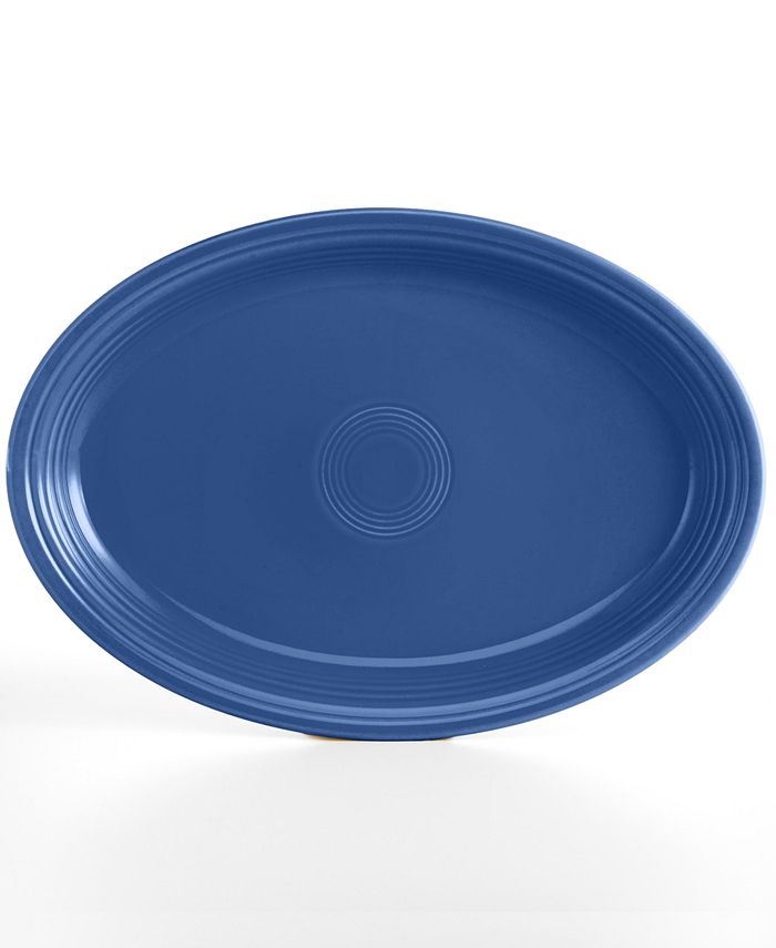 Fiesta Lapis 19" Oval Serving Platter Macy's