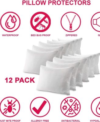 Bed Bug Proof and Water-resistant Anti-allergenic Pillow Protectors