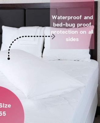Bed Bug Proof and Water-resistant Anti-allergenic Pillow Protectors