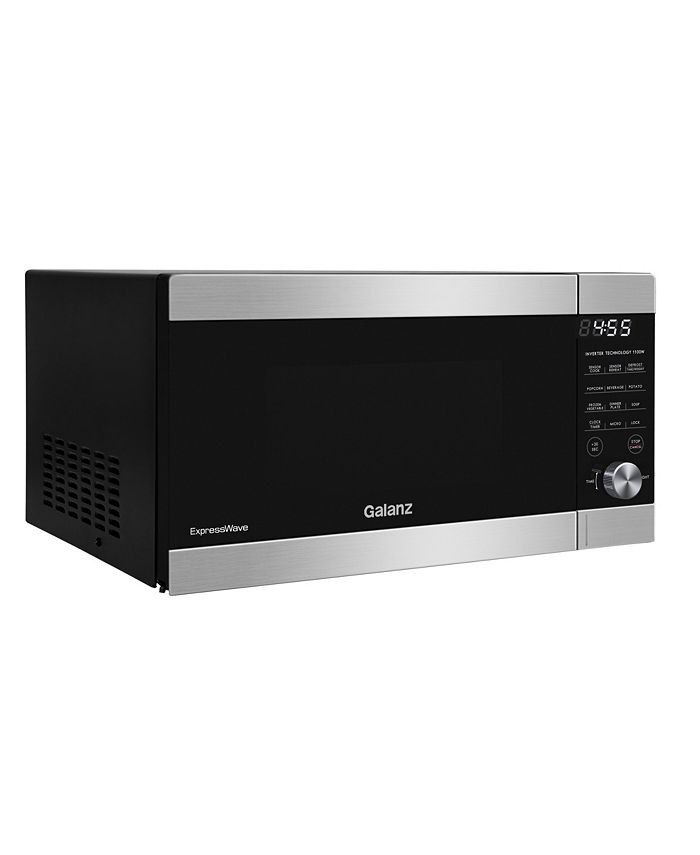 Galanz 1.6 Cu.Ft Sensor & Inverter Cooking Microwave Oven with An Easy
