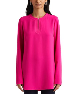 macy's petite tunic tops