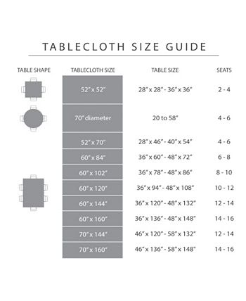 Town & Country Living - Somers Tablecloth Single Pack 60"x144", Beige