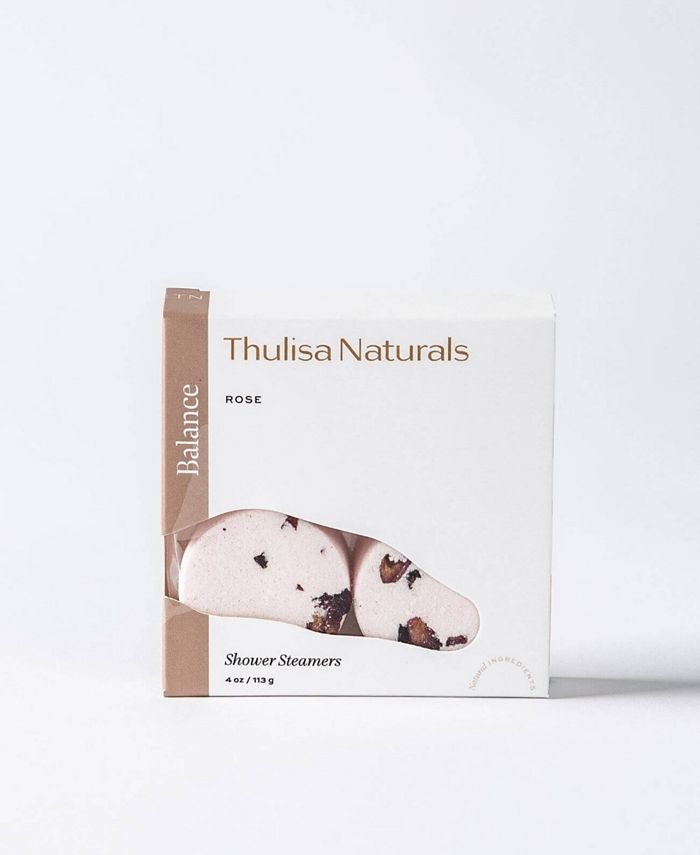 Sanctuary Beauty + Bath Thulisa Naturals Balance Rose Shower Steamers
