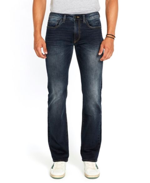 Мужские джинсы Buffalo David Bitton Relaxed Straight Driven, цвет: Тёмный индиго