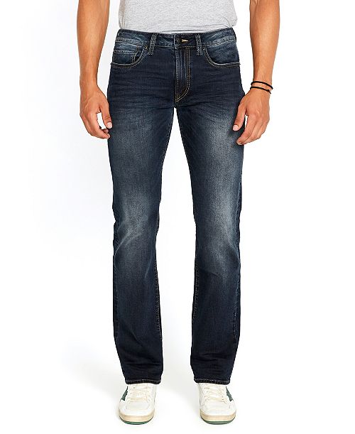 alfani Buffalo David Bitton Men's Relaxed Straight Driven Jeans Men's Fashion & Accessories