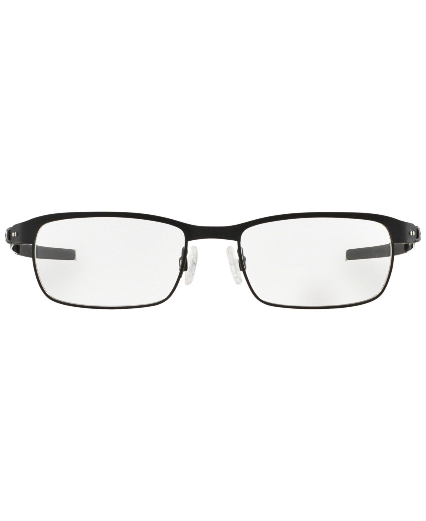 Мужские очки Celine Oakley Man Rectangle Metal OX3184 TinCup™ Eyeglasses, цвет: Чёрный — фото 2