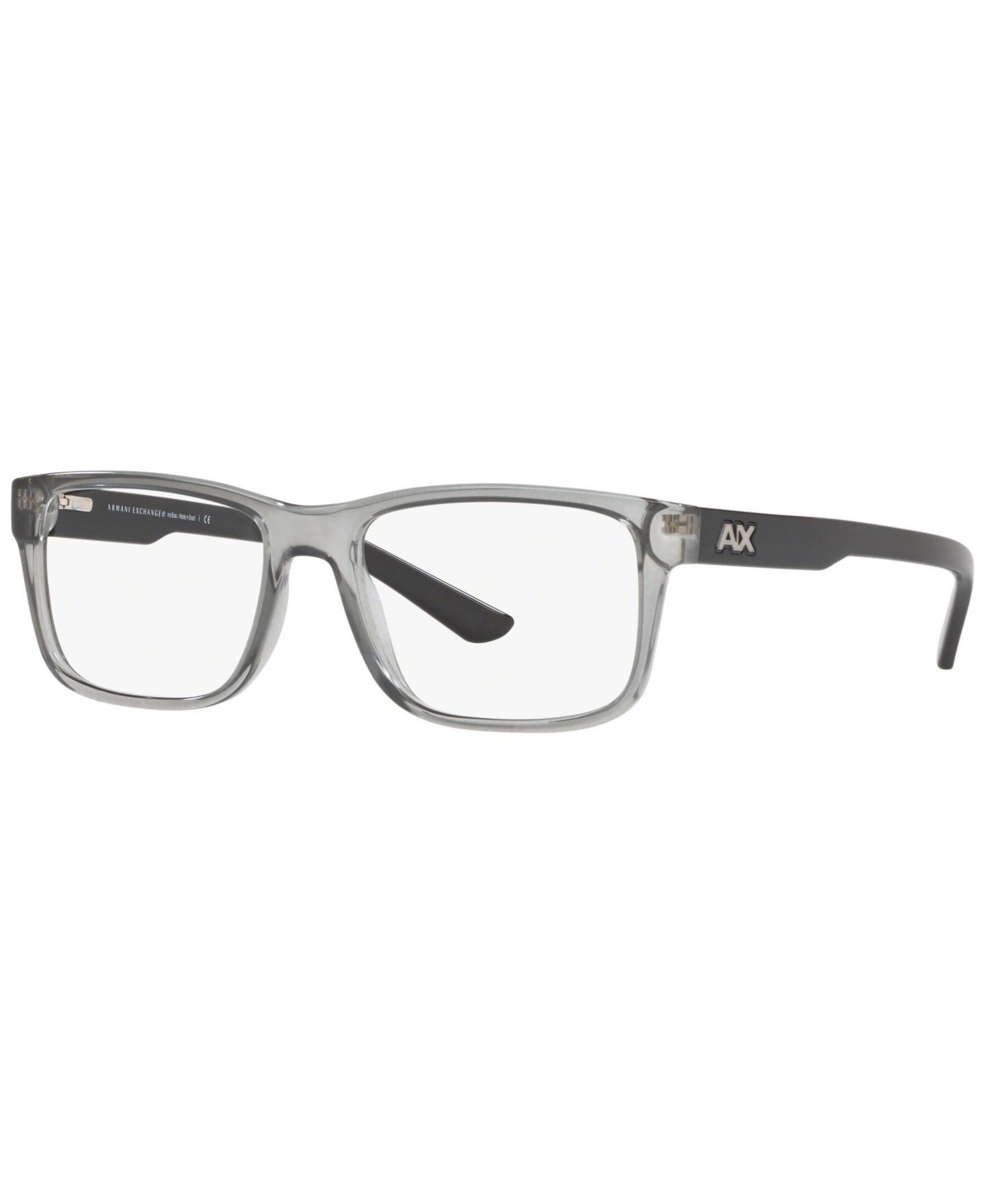 Мужские очки A|X Armani Exchange Armani Exchange Man Square Plastic AX3016 Eyeglasses, цвет: Светлый серый — фото 1