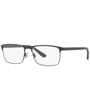 Polo Ralph Lauren Ph1190 Men's Rectangle Eyeglasses In Navy