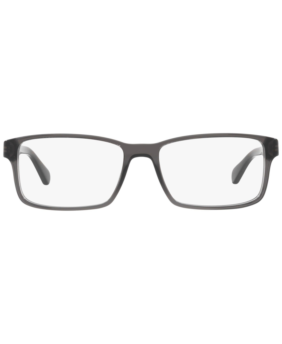 Polo Ralph Lauren Ph2123 Men's Rectangle Eyeglasses In Black Crystal