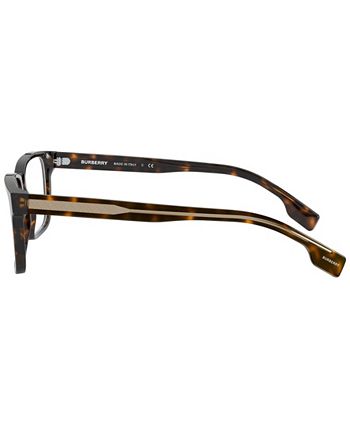 Burberry BE2320 Men's Rectangle Eyeglasses & Reviews - Eyeglasses by ...