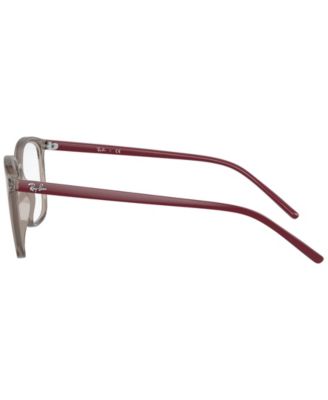 RX7185 Unisex Square Eyeglasses