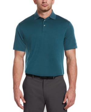 Pga Tour Men's Airflux Solid Polo Shirt