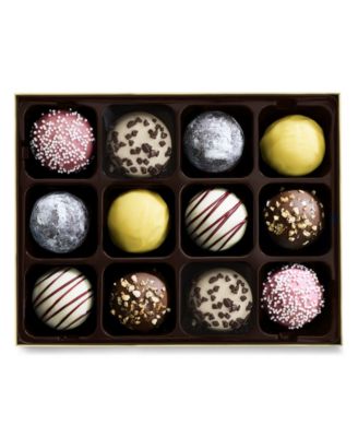 Happy Birthday Truffle Gift Box, 12 Pieces