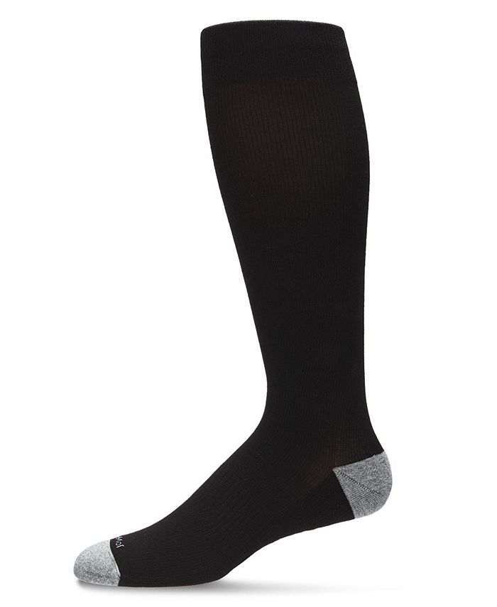 MeMoi Men's Solid Cotton Compression Socks - Macy's