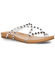 Candy Studded Strappy Footbed Sandals
