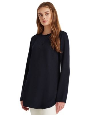 macy's petite tunic tops