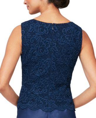 Lace Jacket & Lace-Top Gown