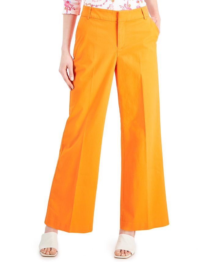 Charter Club Wide-Leg Trousers, Created for Macy's - Macy's