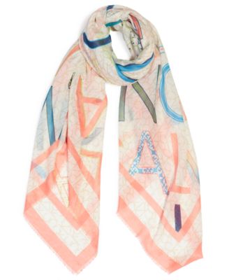 Calvin Klein - Oversized Logo Square Scarf