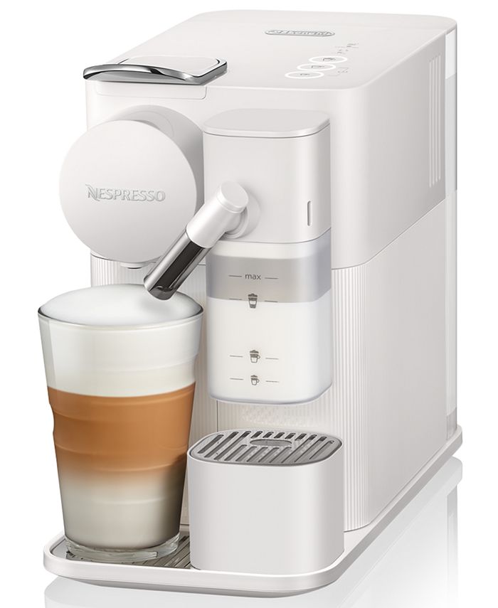 Nespresso De'Longhi Lattissima One Espresso Machine Silky White EN500W -  Best Buy