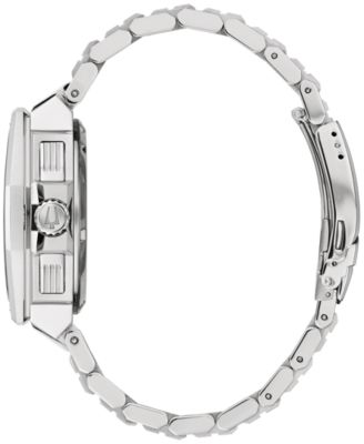 Men's Chronograph Precisionist X Stainless Steel Bracelet Watch 44.5mm