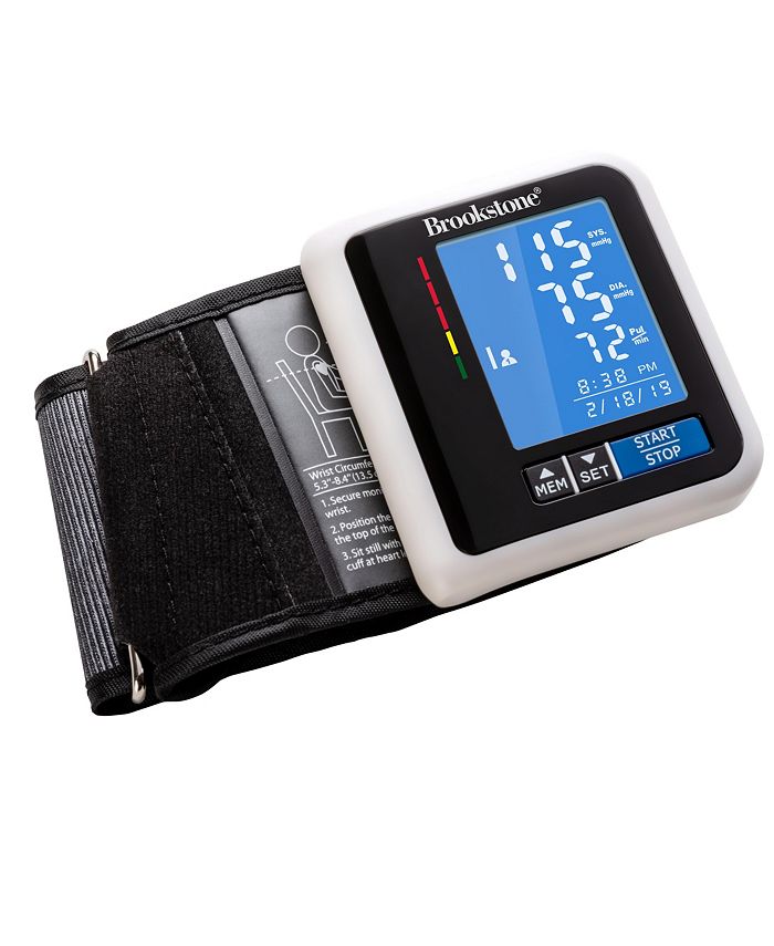Brookstone Wrist Blood Pressure Monitor Macy
