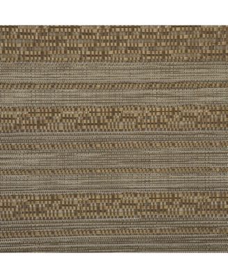 Metallic Basket weave Placemat, Set of 6