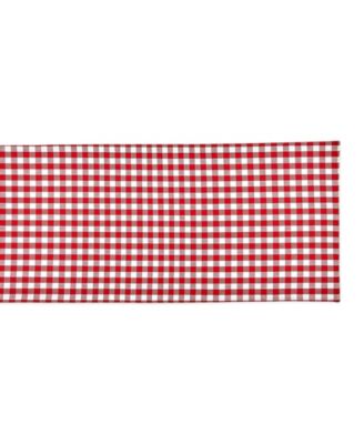 Reversible Gingham - Buffalo Check Table Runner, 14" x 108"