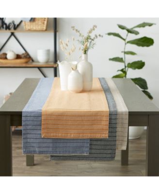 Farmhouse Gingham Table Runner