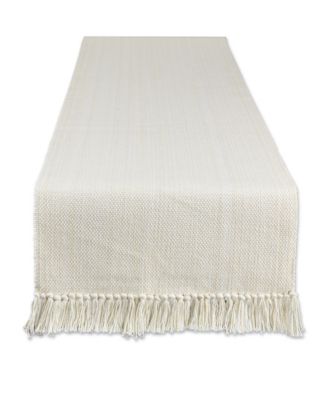 Variegated Fringe Table Runner