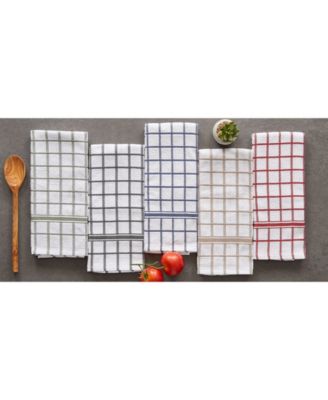 Windowpane Terry Dishtowel, Set of 4
