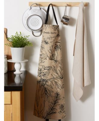 Fresh Herbs Kitchen Textiles, Fresh Herbs, 35" x 28", 1 Piece