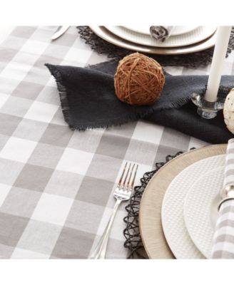 Buffalo Check Tablecloth, 60" x 120"