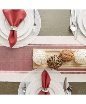Dobby Stripe Table Runner, 13" x 72"