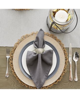 Ribbed Table Runner, 13" x 72"