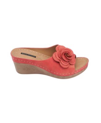 Tokyo Floral Wedge Sandal